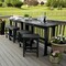 Highwood Usa Lehigh 6pc Counter Height Outdoor Patio Furniture Balcony Set AD-KITBALC101-BKE - alternate 3